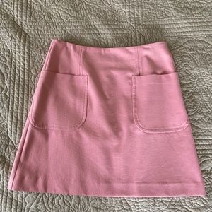 Loft Light Pink Pencil Skirt